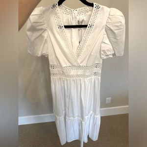 NWT Monique Lhuillier White Dress